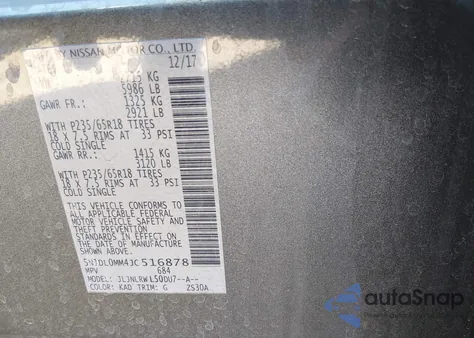 2018 Infiniti Qx60 z USA, uszkodzony, nr VIN 5N1DL0MM4JC516878